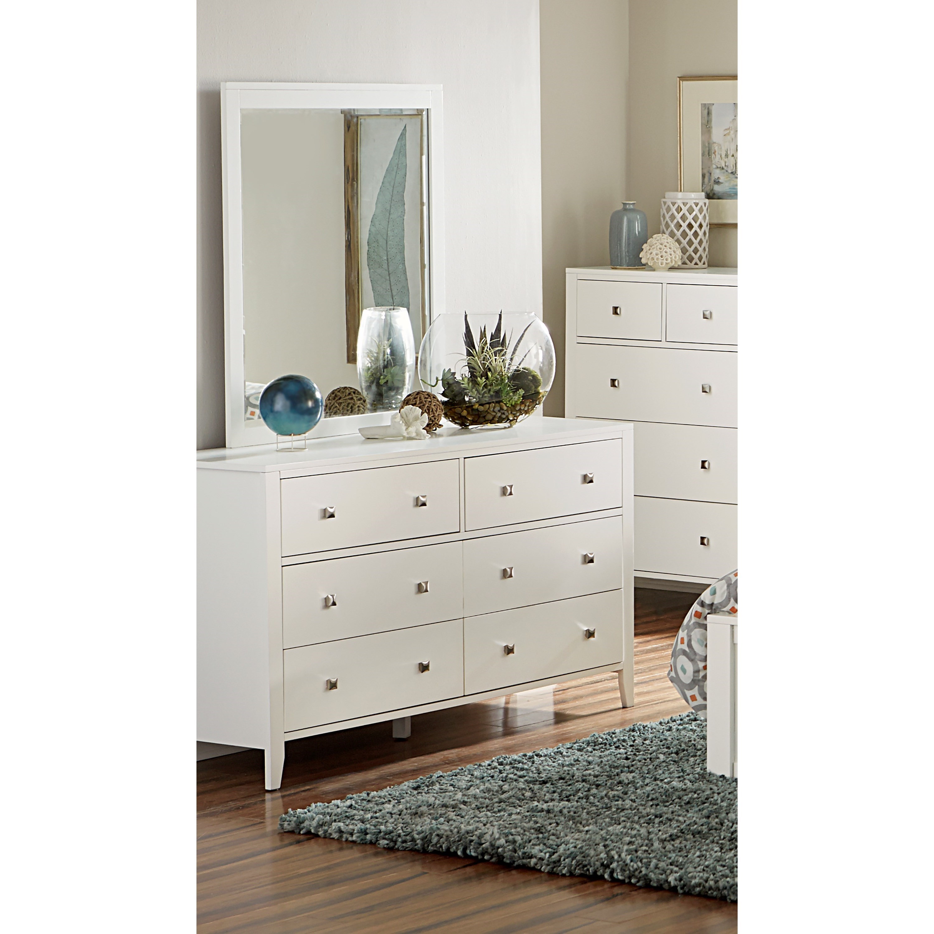 Ne Kids Pulse 33510 Dresser Mirror With Frame Dunk Bright