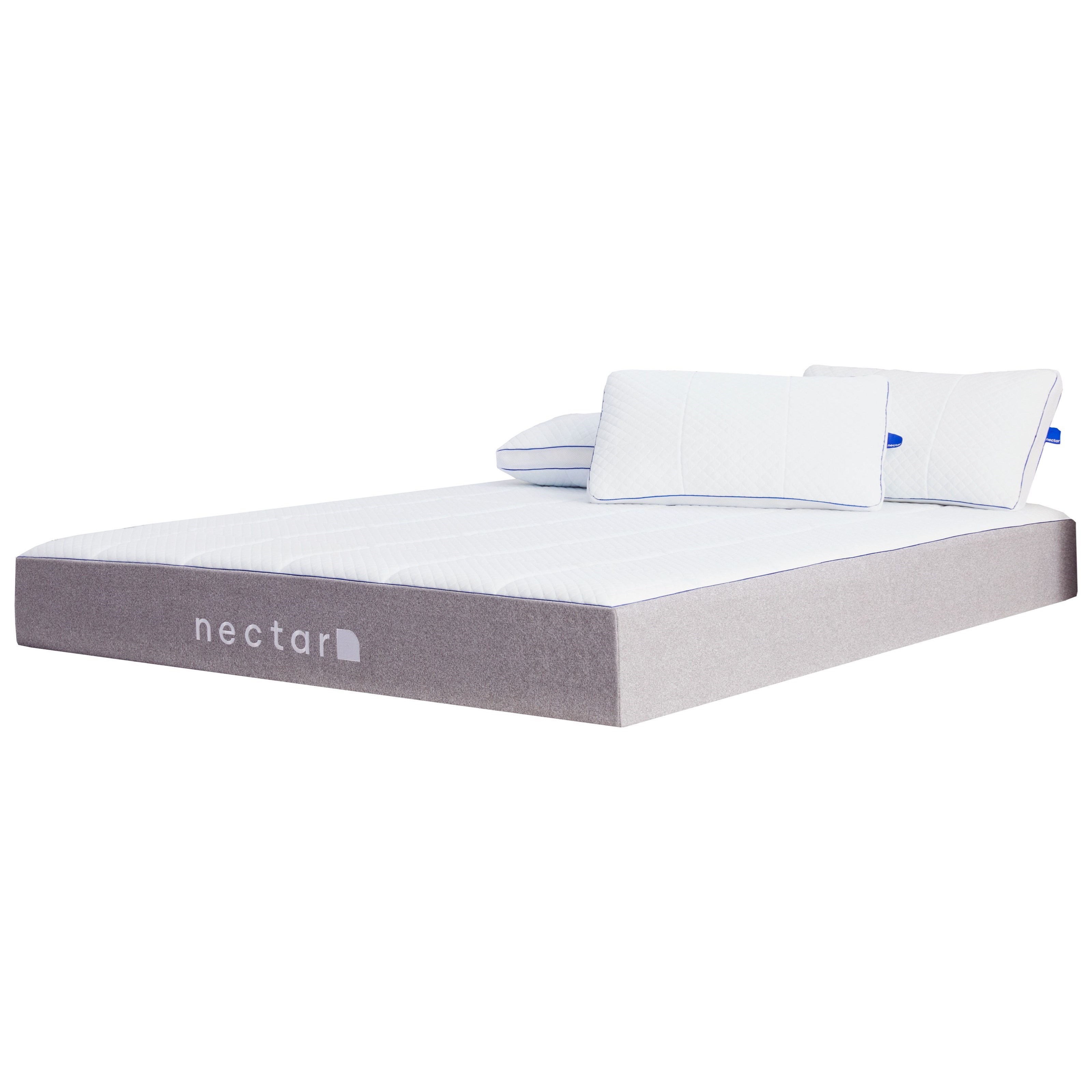 Nectar Nectar Twin Medium Firm Memory Foam Mattress And Solid Wood