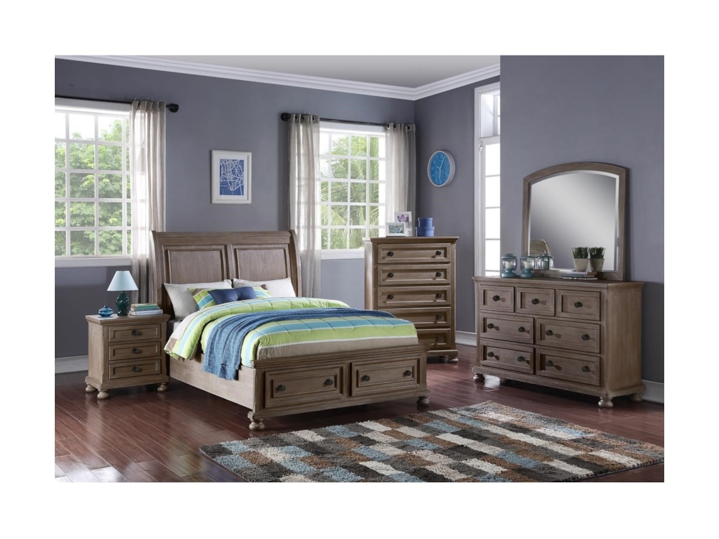 New Classic Allegra4/6 Full Bed