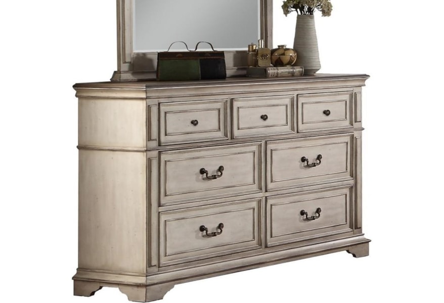 New Classic Anastasia 7 Drawer Dresser With Cedar Lined Bottom