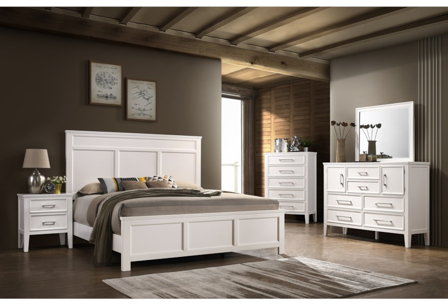 New Classic Andover Full Bedroom Group Value City Furniture Bedroom Groups