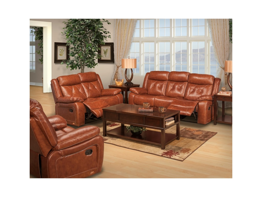 New Classic BenedictPower Reclining Loveseat