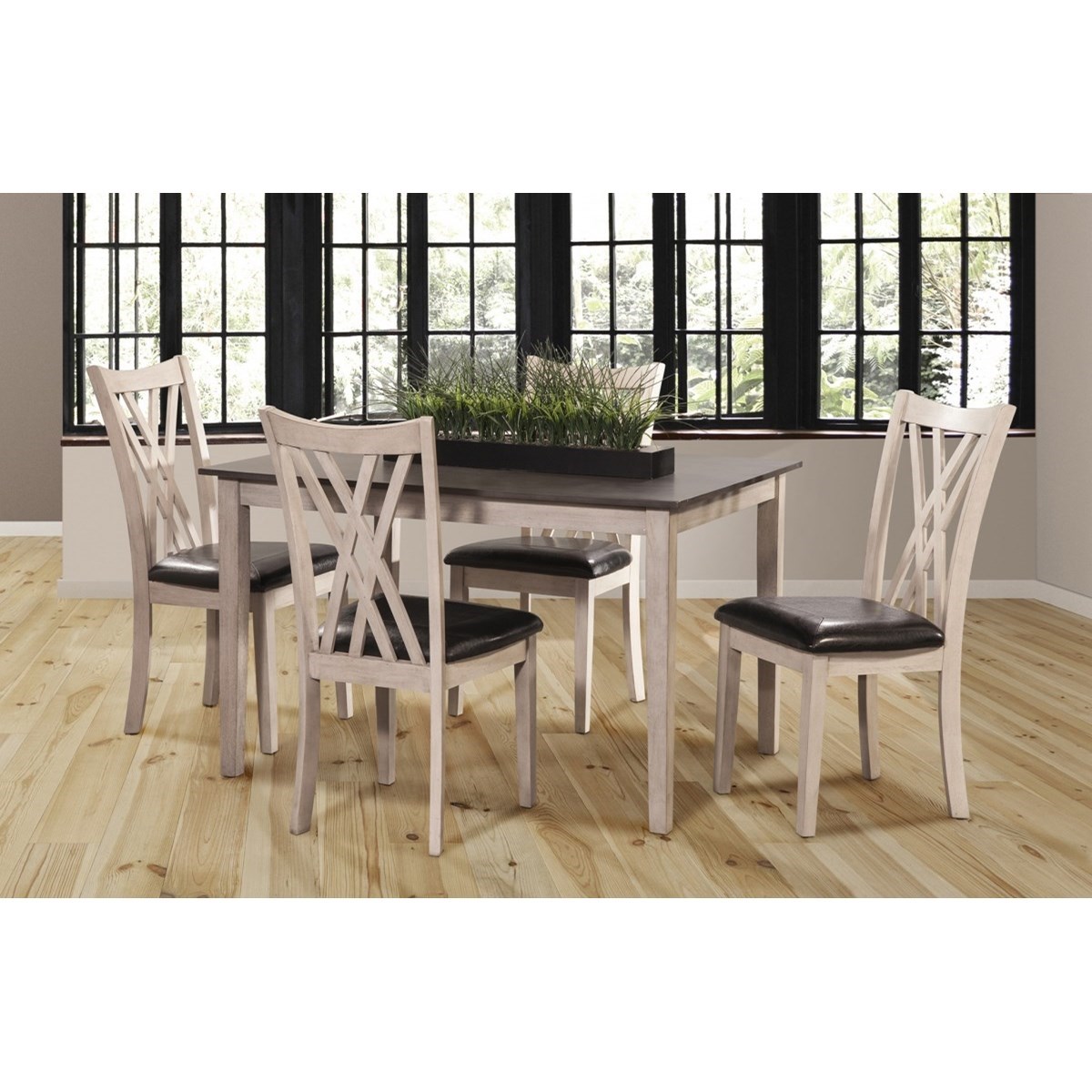 New Classic Paige Casual 5 Piece Dining Set Darvin Furniture