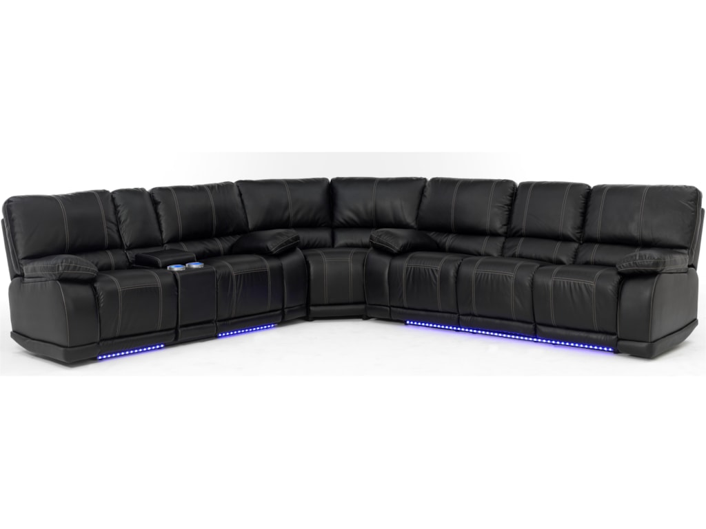 New Classic Electra Contemporary Reclining Sectional With Storage - Contemporary Reclining Sectional Sectional Shown May Not Representfeatures Indicated new classic electra contemporary reclining sectional with storage - contemporary reclining sectional sectional shown may not representfeatures indicated
