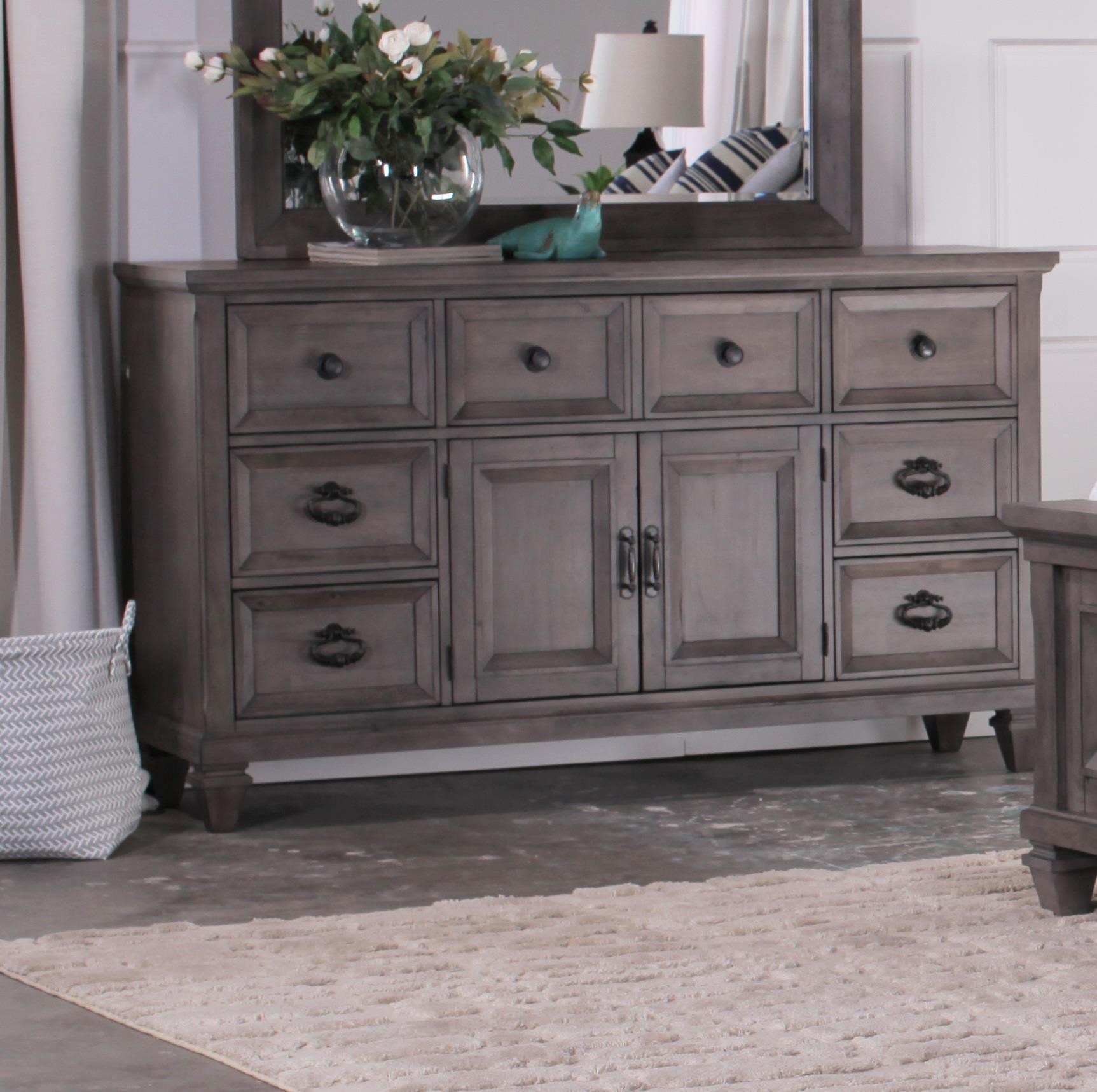 Gibraltar Dresser With Doors By New Classic At Royal Furniture