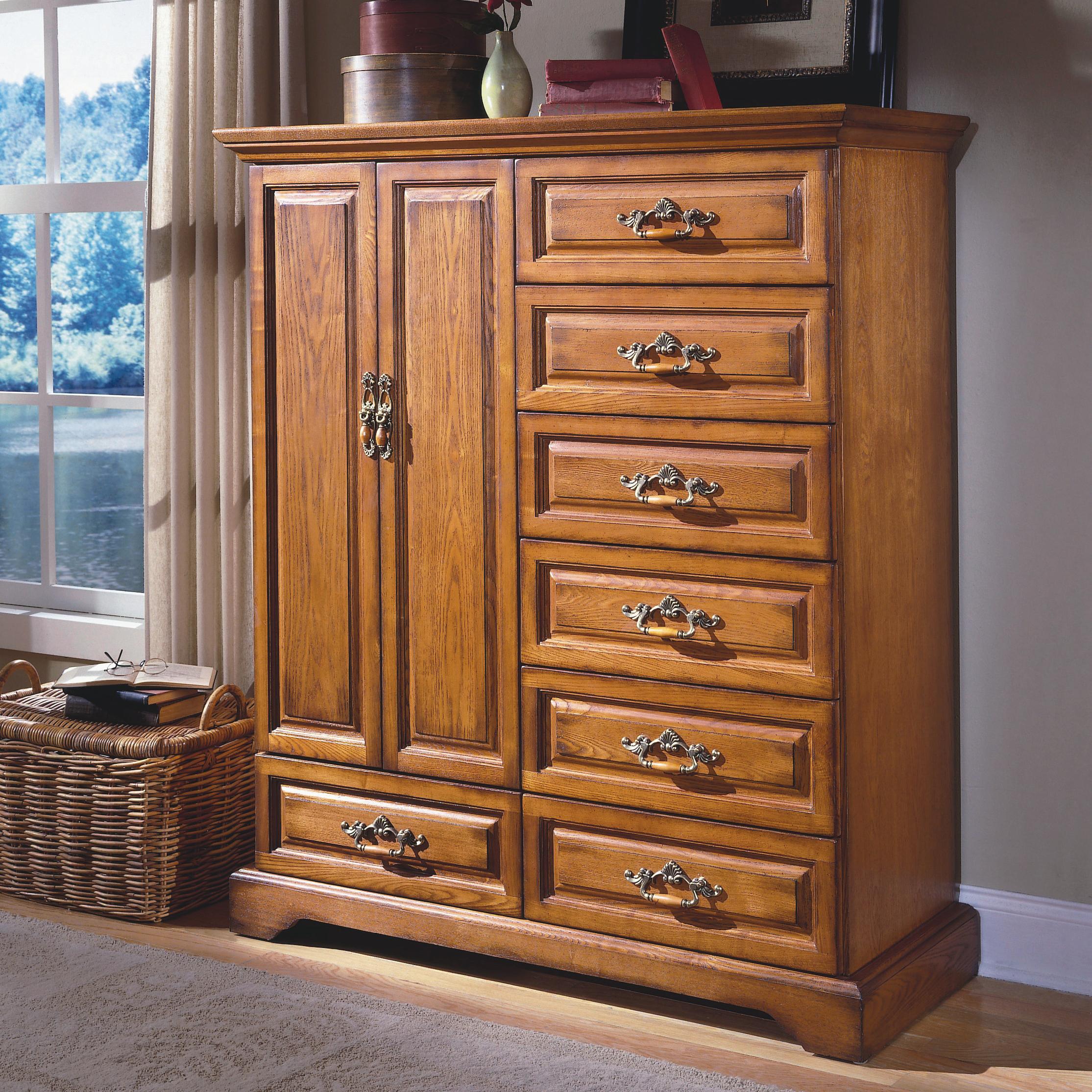 New Classic Honey Creek Seven Drawer Magna Chest With Two Doors