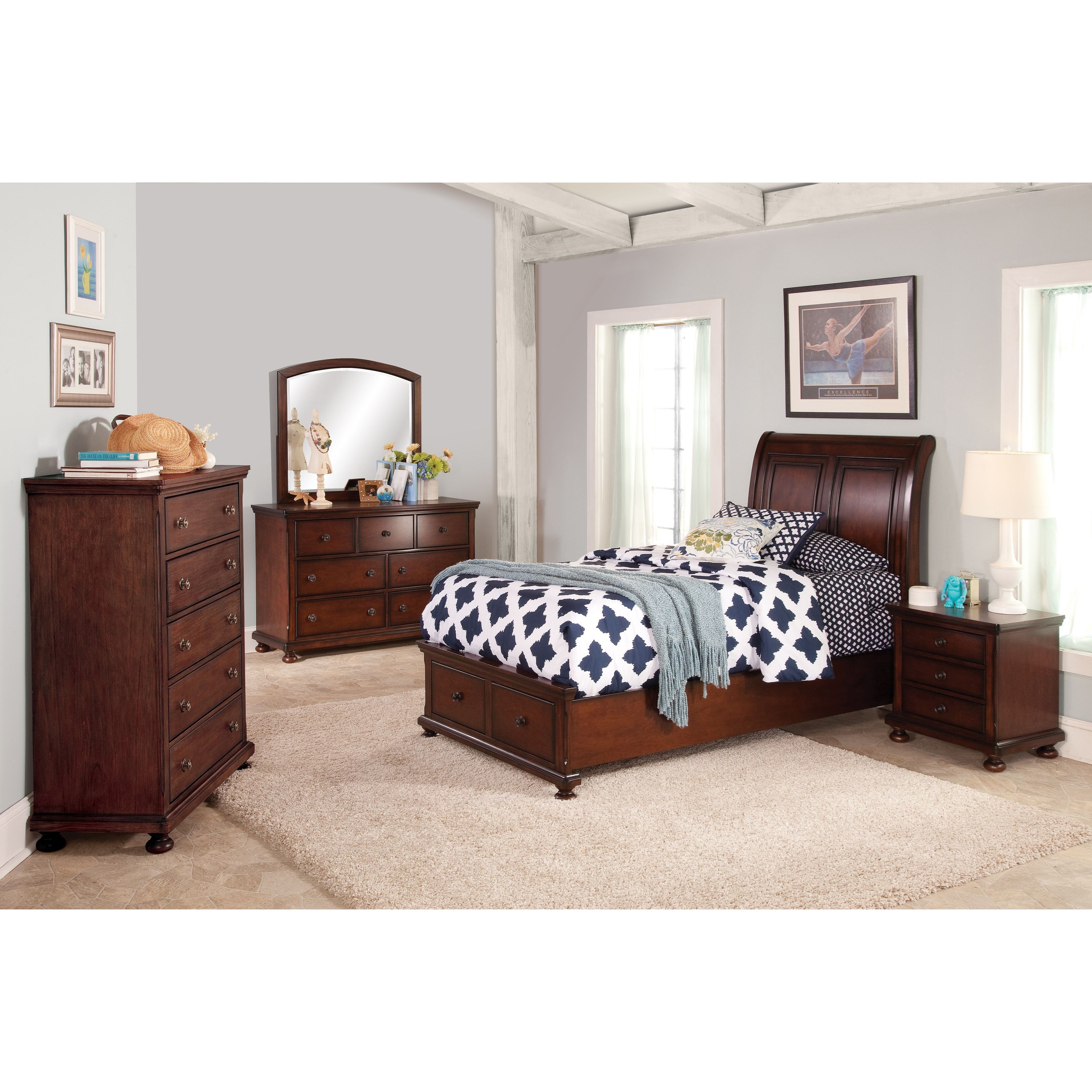 New Classic Jesse Twin Bedroom Group - Boulevard Home ...