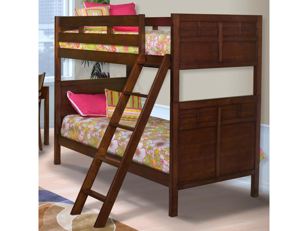 New Clic Kensington Twin Full Bunk Bed With Panel Headboard And New Clic Kensington Twin Full Bunk Bed With Panel Headboard And Footboard