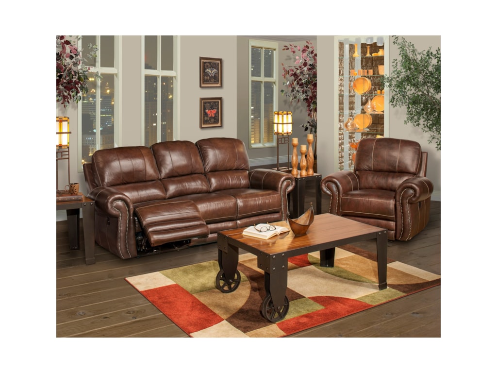 New Classic RossiPower Reclining Sofa