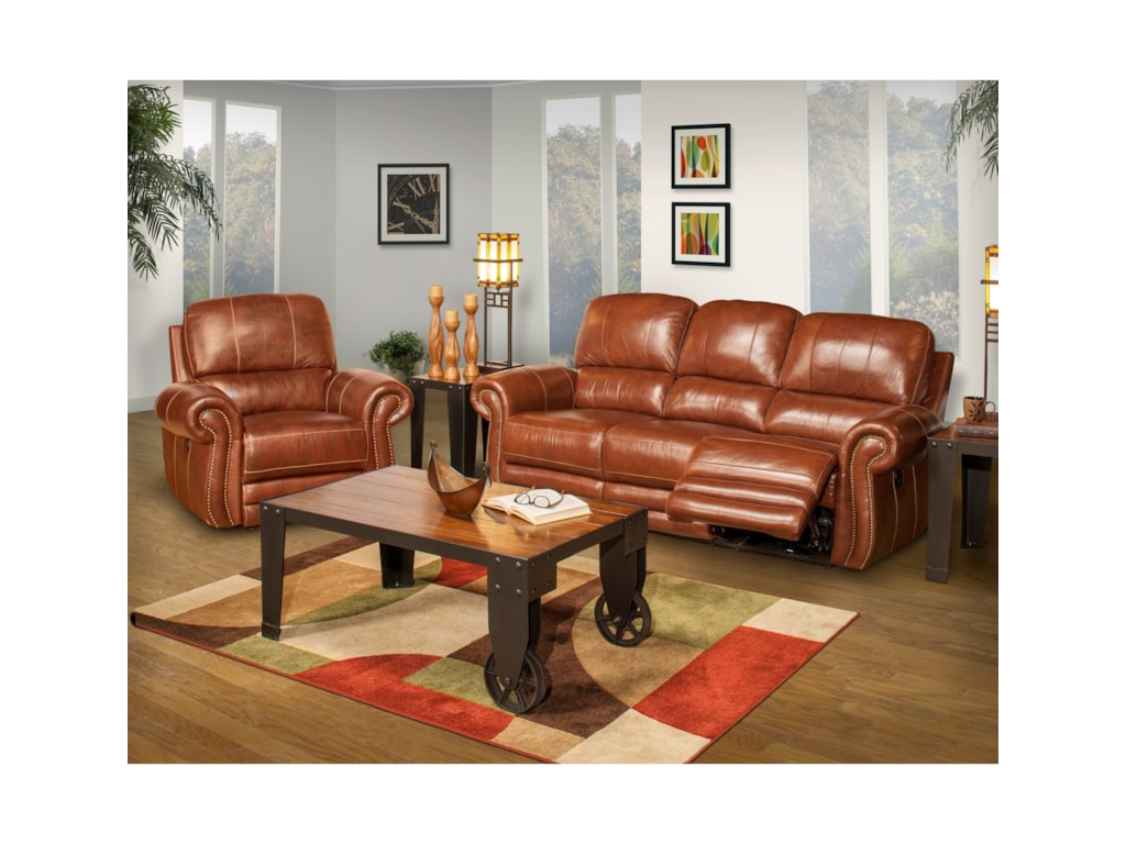 New Classic RossiPower Reclining Sofa