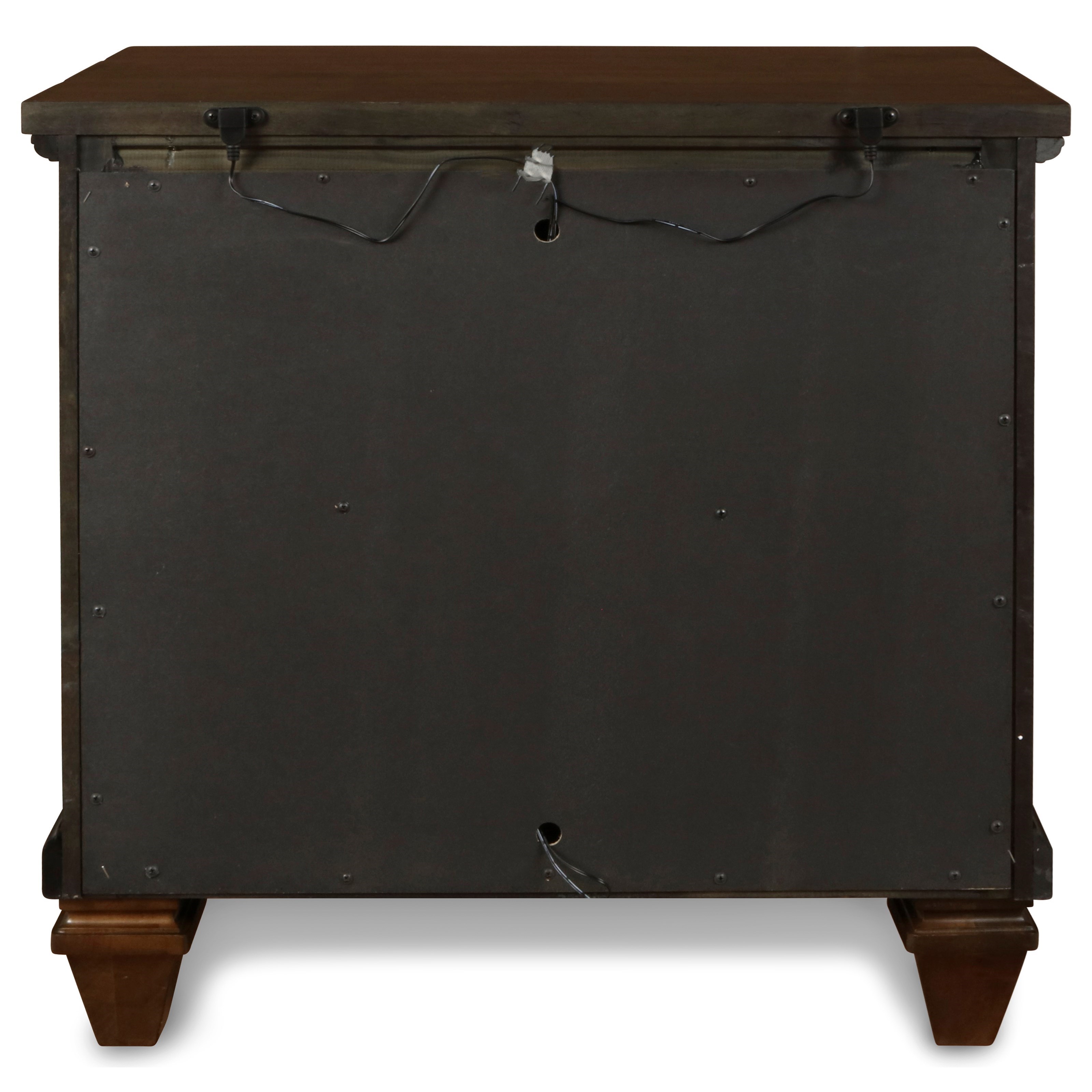 New Classic Sevilla B2264 040 Traditional 2 Drawer Nightstand With Usb Ports Beck S Furniture Nightstands