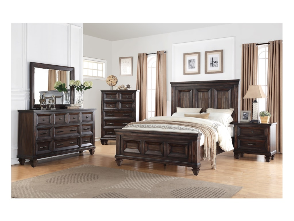 New Classic SevillaQueen Panel Bed