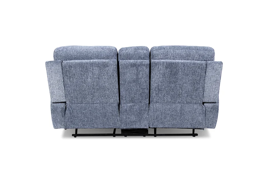 New Classic Sheffield Casual Dual Power Reclining Console Loveseat with  Power Headrest | Furniture Superstore - Rochester, MN | Reclining Loveseats