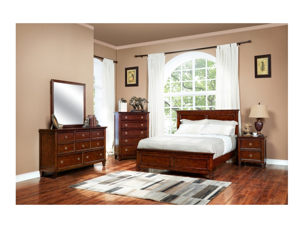 New Classic CountrysideQueen Panel Bed