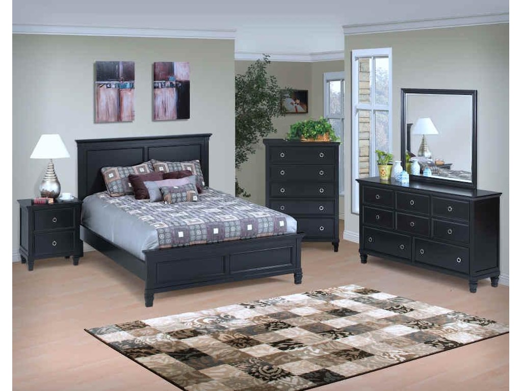 New Classic TamarackQueen Panel Bed