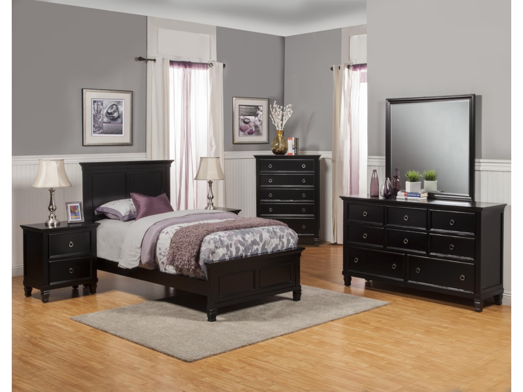 New Classic TamarackTwin Panel Bed