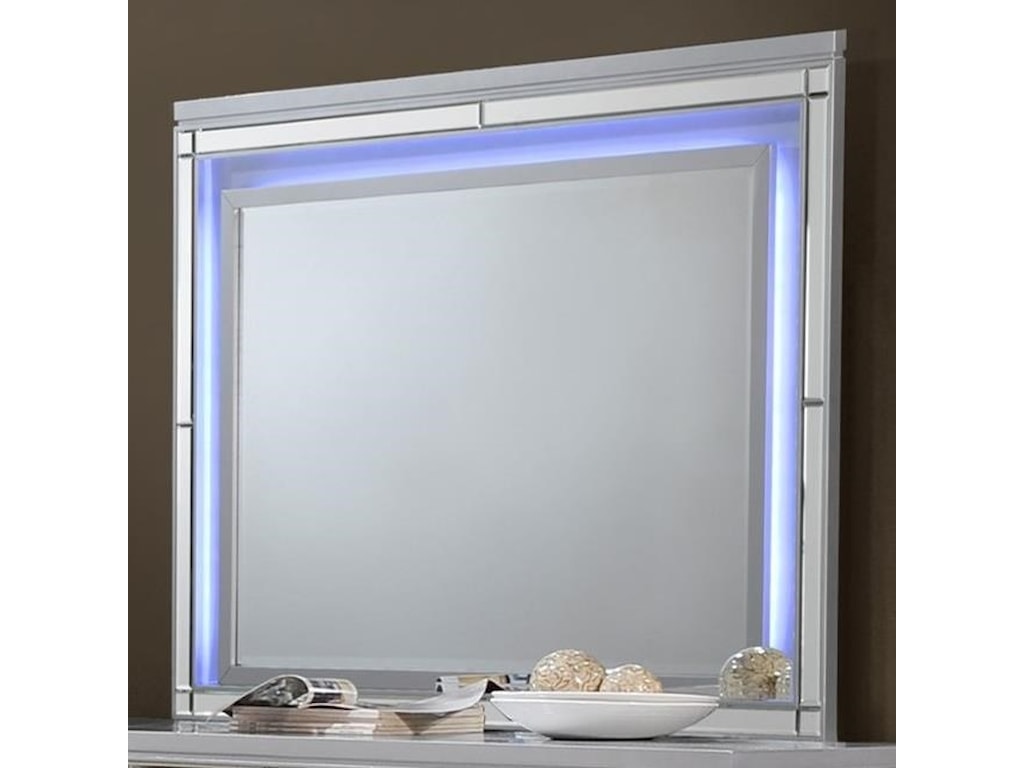 New Classic Valentino Ba9698s 060 Dresser Mirror With Led Lighting