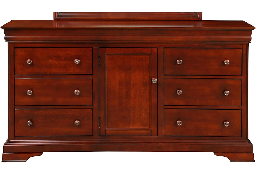 New Classic Versailles 6 Drawer Dresser Furniture Superstore