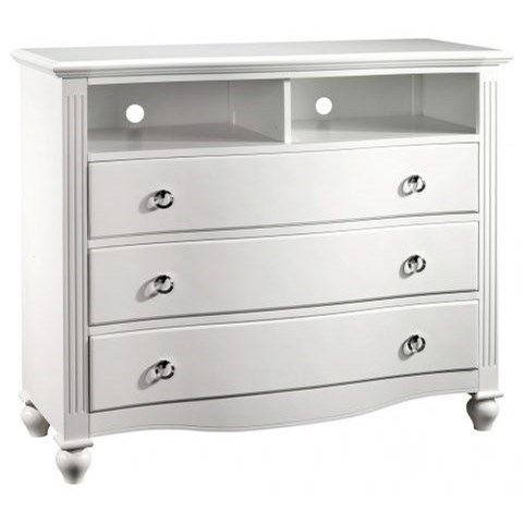 New Classic Victoria Three Drawer Bedroom Media Chest
