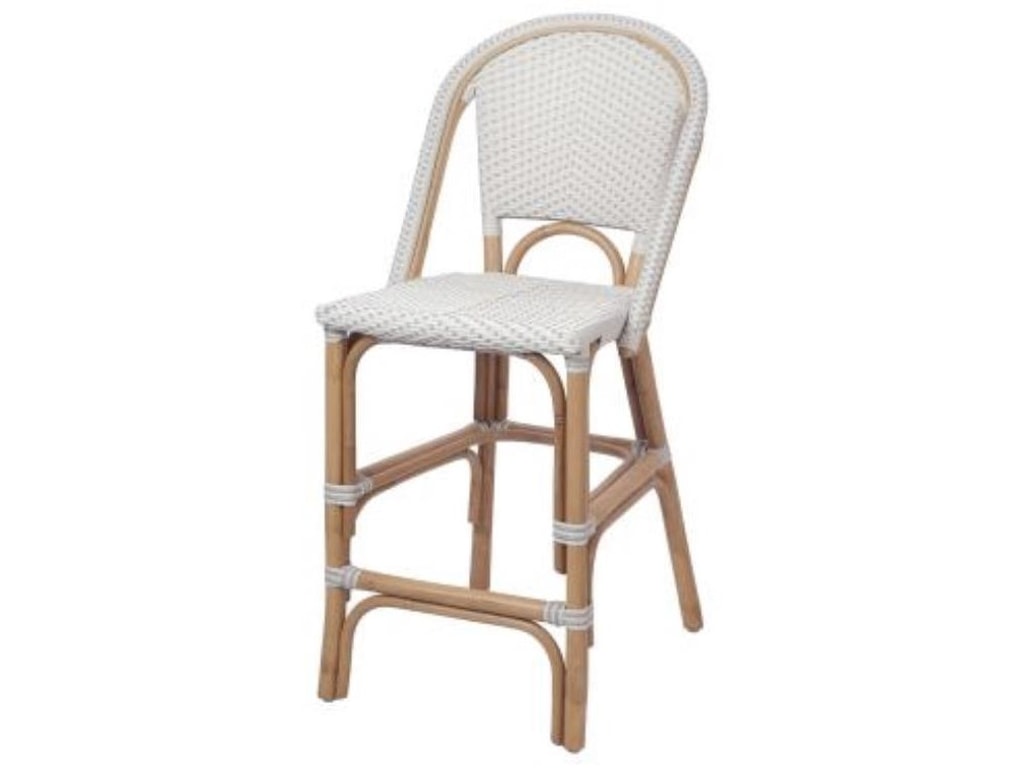 avignon avignon bistro counter stool white gray