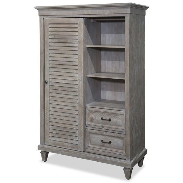 Magnussen Home Lancaster Gentleman S Chest With Eight Drawers And Sliding Door Value City Furniture Door Chests