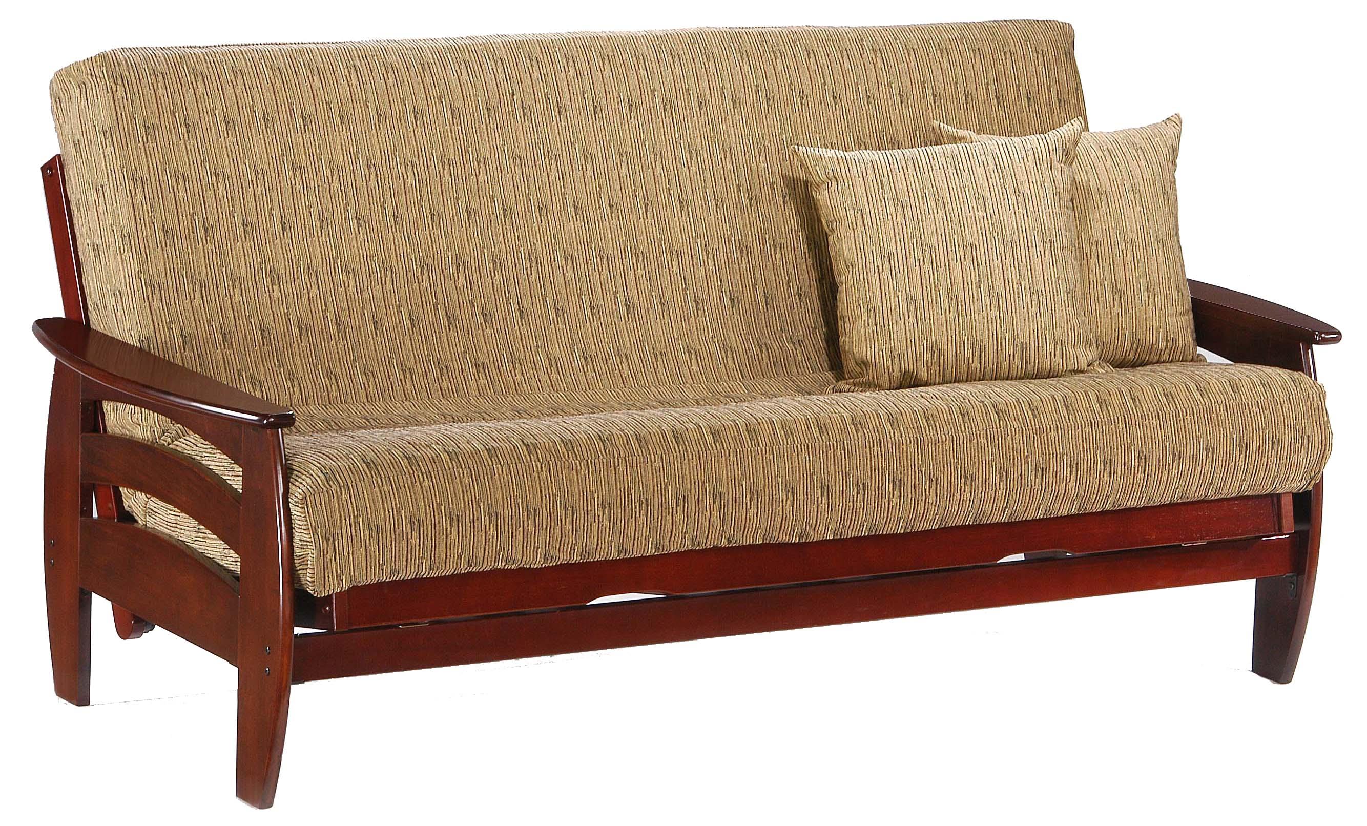 Night Day Furniture Corona Rosewood Queen Size Futon Furniture