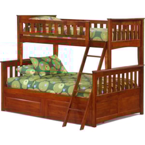 Night Day Furniture Spice Ginger Twin Full Bunk Bed With Storage Drawers Furniture And Appliancemart Bunk Bed
