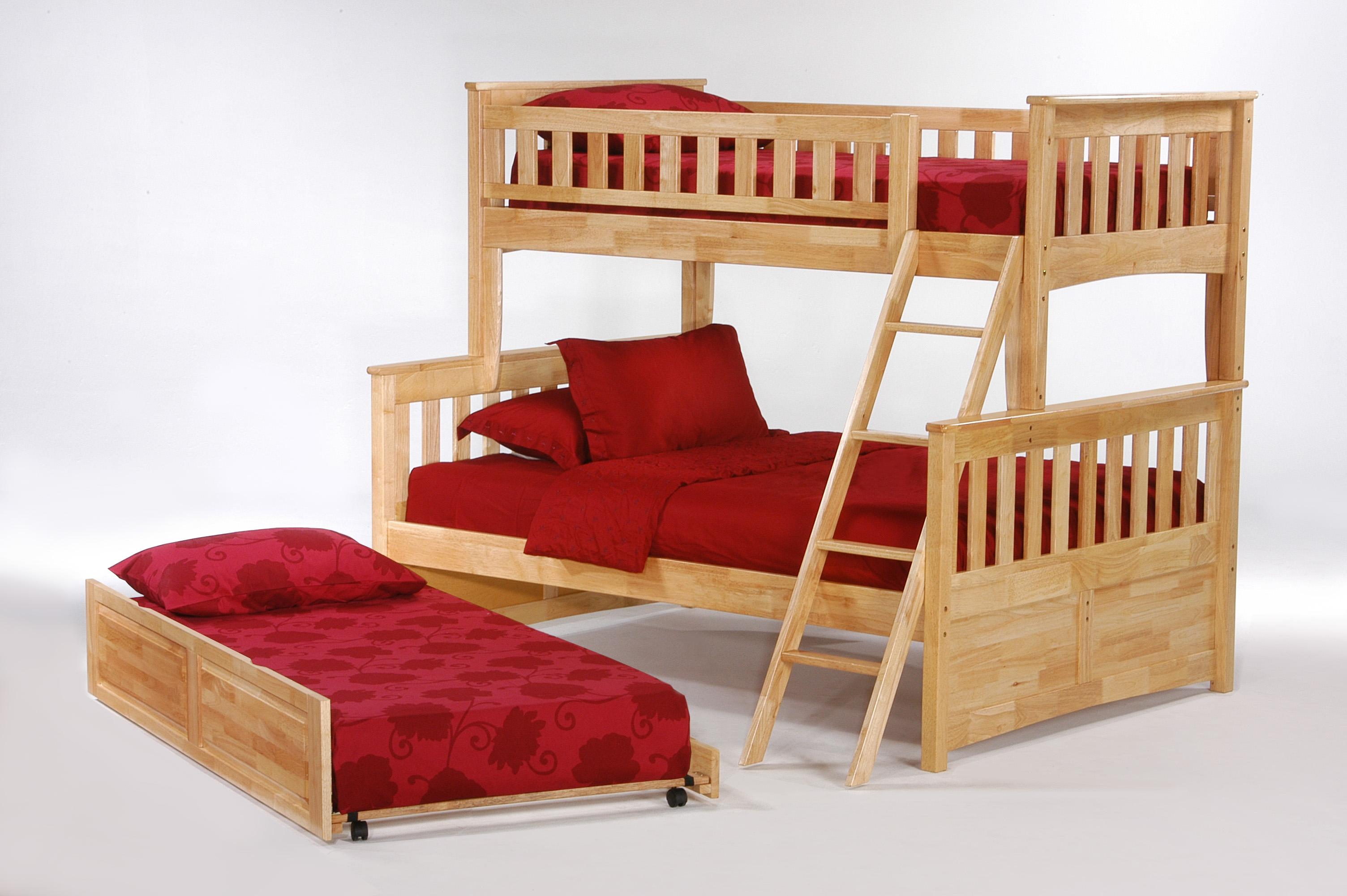 Night Day Furniture Spice Ginger Twin Full Bunk Bed With Trundle Furniture Superstore Rochester Mn Bunk Bed