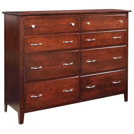 Nisley Cabinet Shoreview WAYSH-2043 Customizable 8 Drawer Dresser | Wayside Furniture & Mattress | Dressers Nisley Cabinet Shoreview WAYSH-2043 Customizable 8 Drawer Dresser | Wayside Furniture & Mattress | Dressers