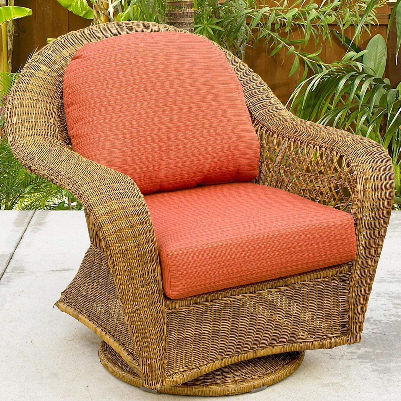charleston swivel glider
