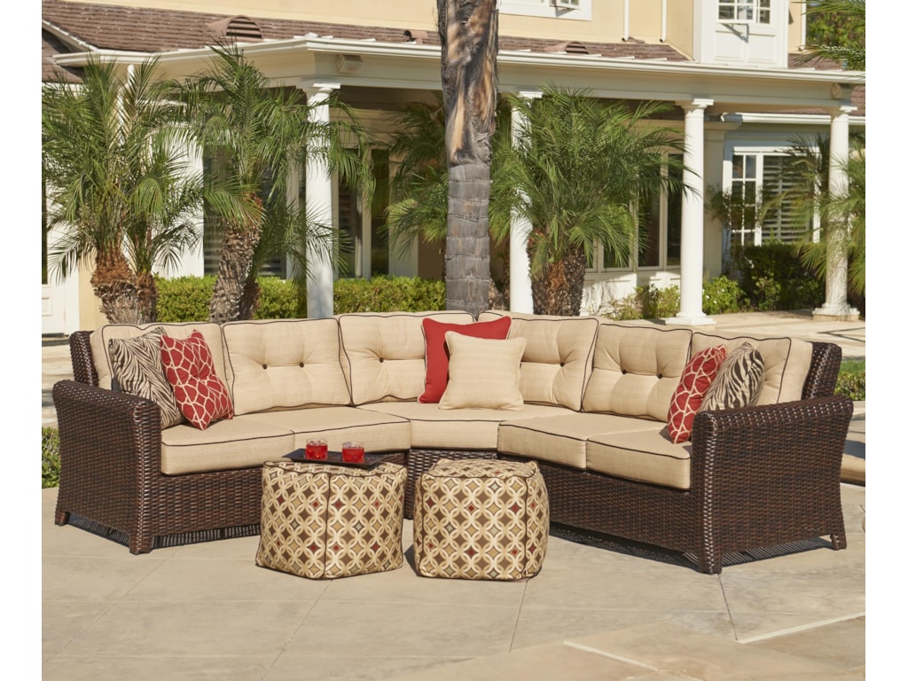 Chicago Wicker Tisdale Outdoor Corner Sectional Becker Home Outdoor Sectional Sofa Groups Chicago Wicker Tisdale Corner Tisdalecorner