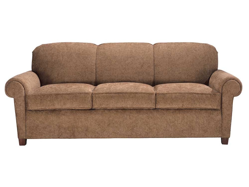 Norwalk Portland 9388 70 3 Seater Rolled Arm Sofa Dunk