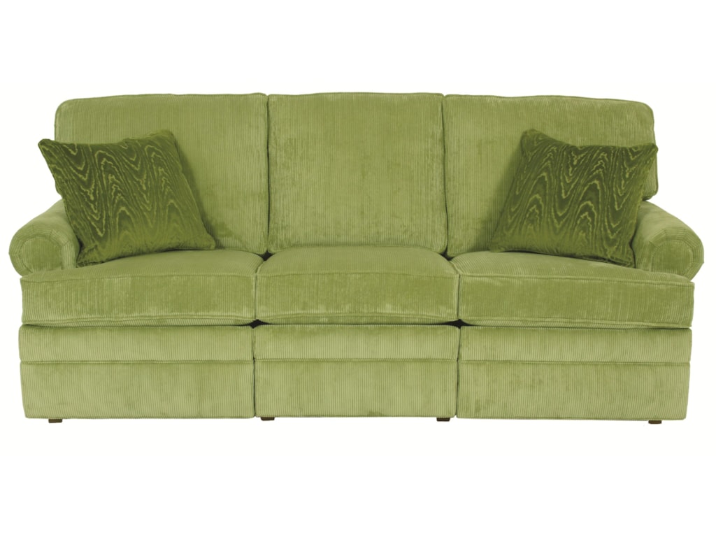 Norwalk Austin 1066 47 Transitional Reclining Sofa Dunk
