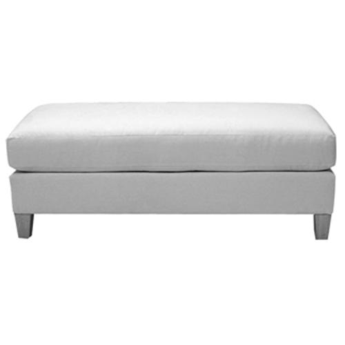 Norwalk Tribeca Contemporary Ottoman Bumper With Tapered Block