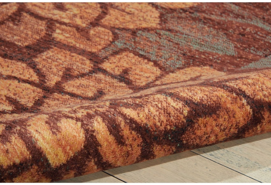 Nourison Aristo 9 3 X 12 9 Latte Rectangle Rug Sprintz Furniture Rugs