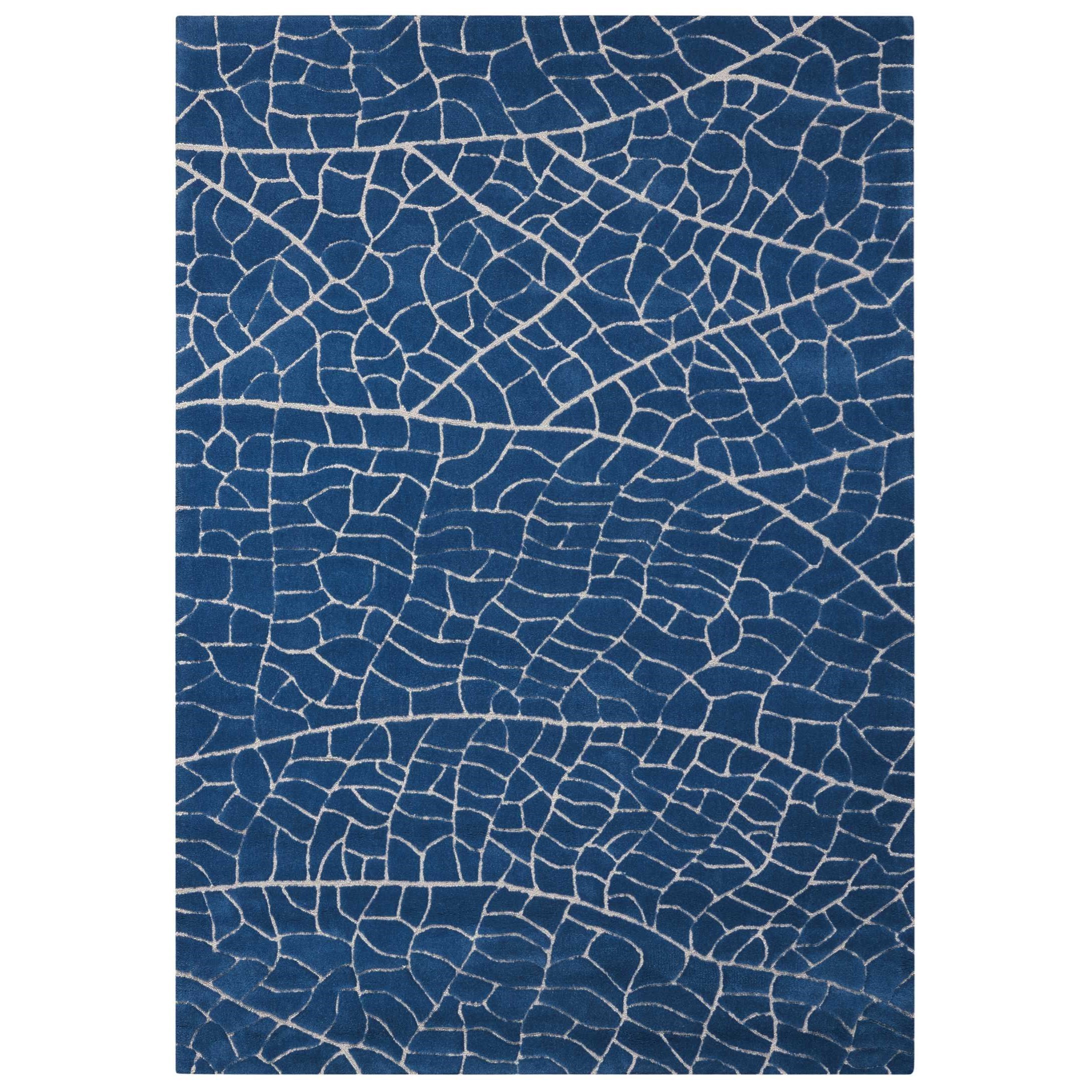 Nourison Escalade Esc01 Den 8x106 8 X 10 6 Denim Rectangle Rug