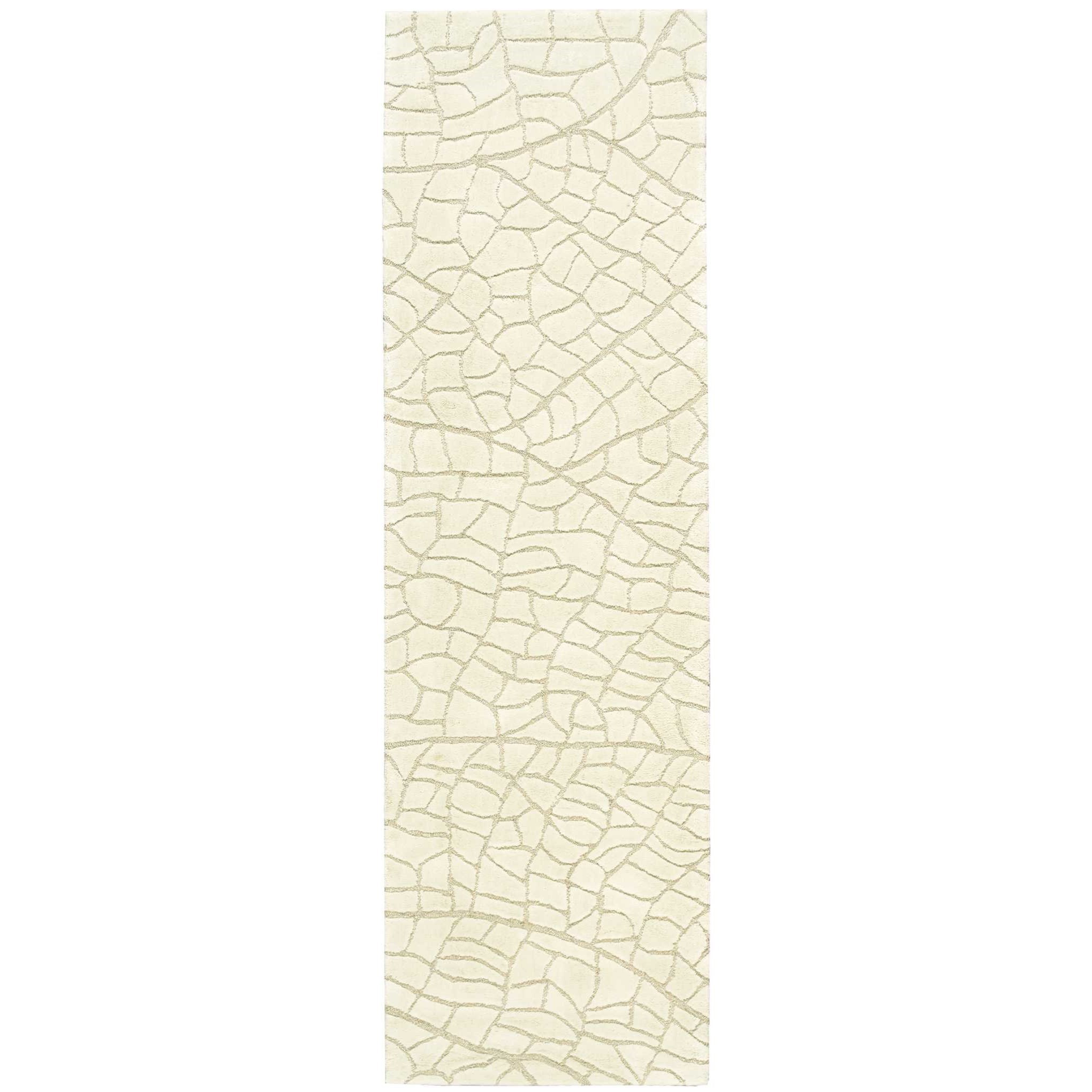 Nourison Escalade Esc01 Iv 23x8 2 3 X 8 Ivory Runner Rug