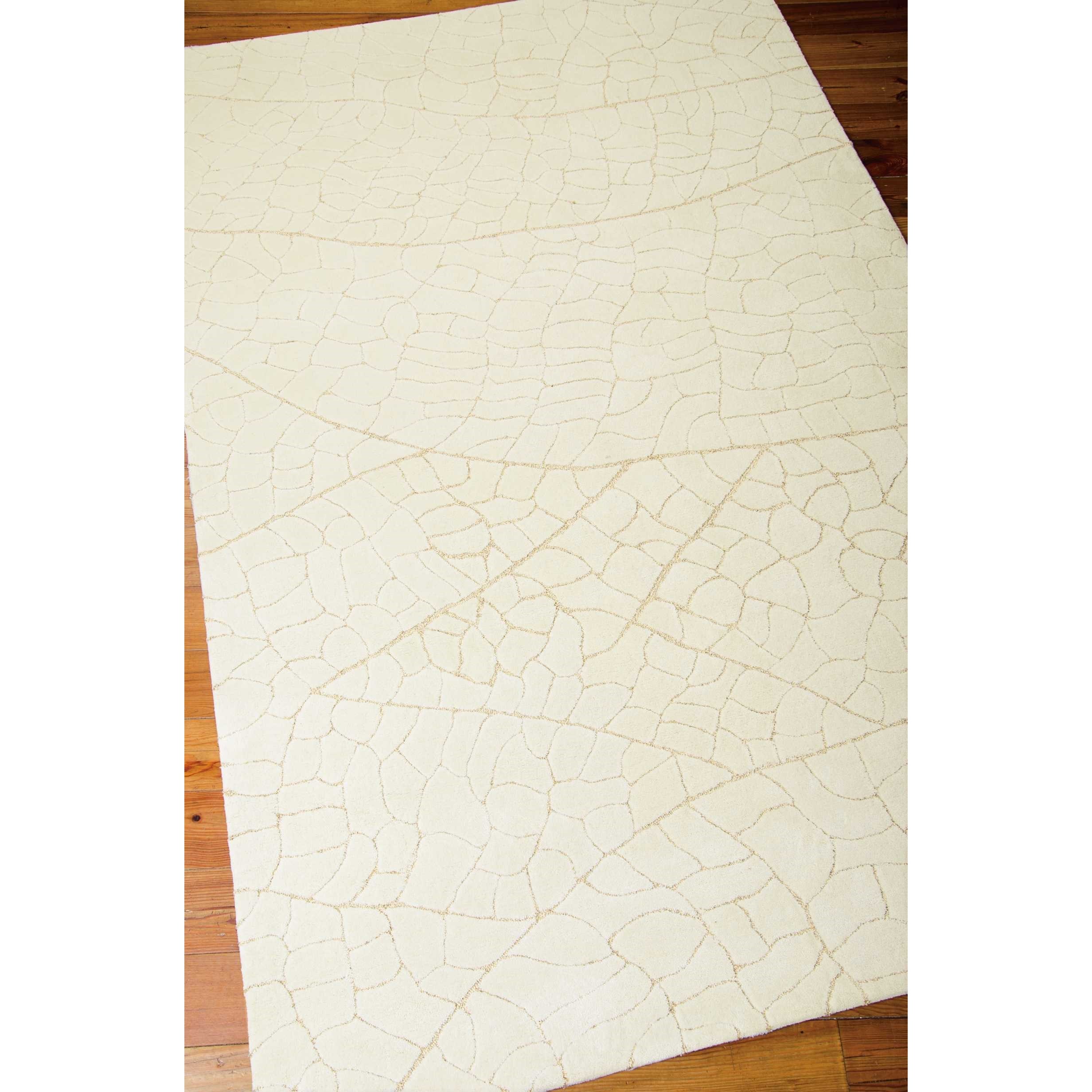 Nourison Escalade Esc01 Iv 8x106 8 X 10 6 Ivory Rectangle Rug