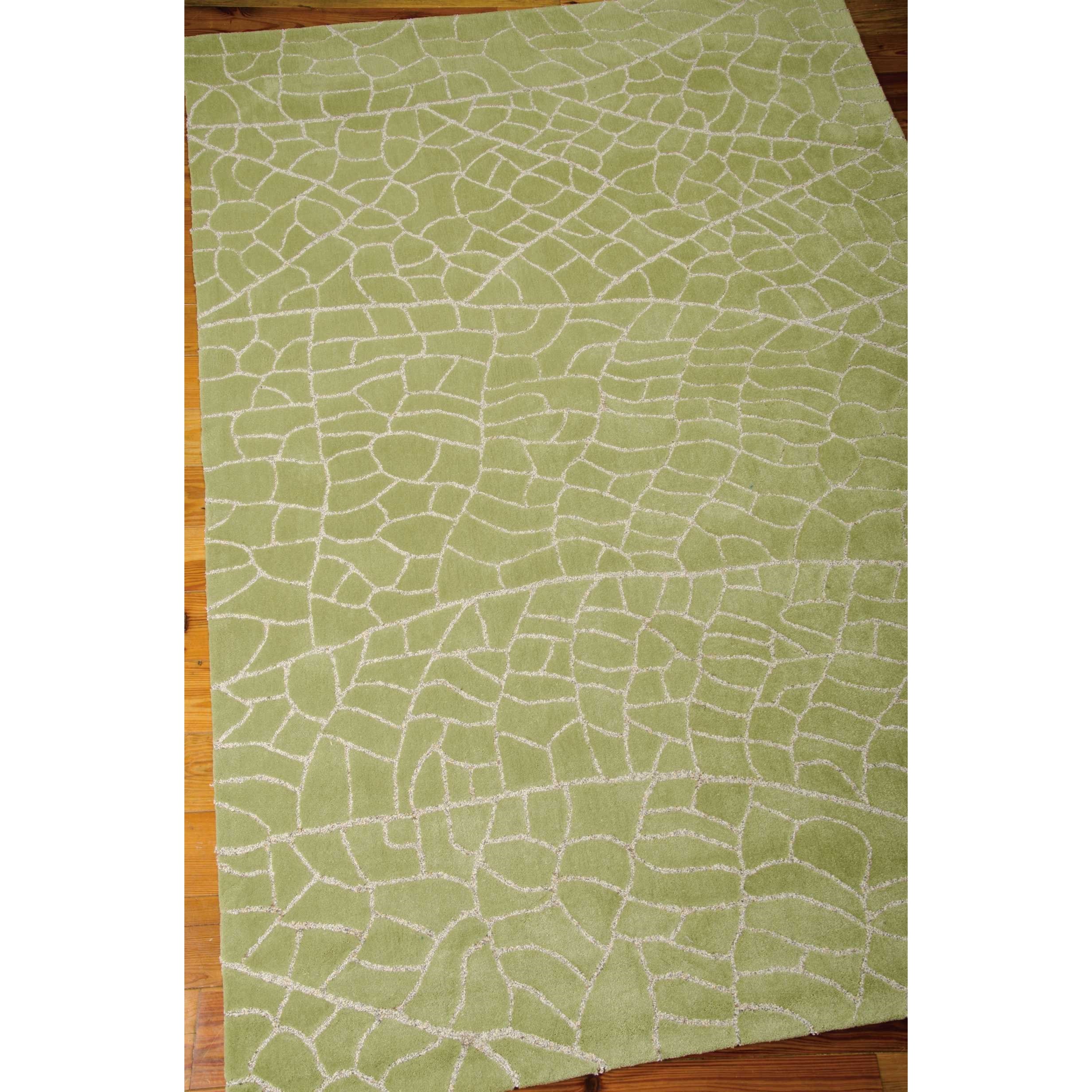Nourison Escalade Esc01 Kiwi 8x106 8 X 10 6 Kiwi Rectangle Rug