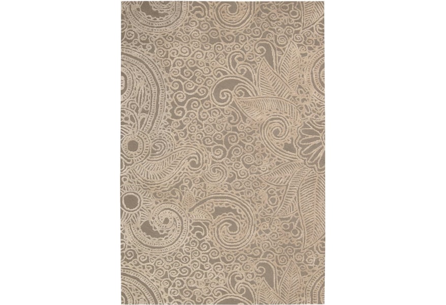 Nourison Escalade Esc09 Cappu 8x106 8 X 10 6 Cappuccino