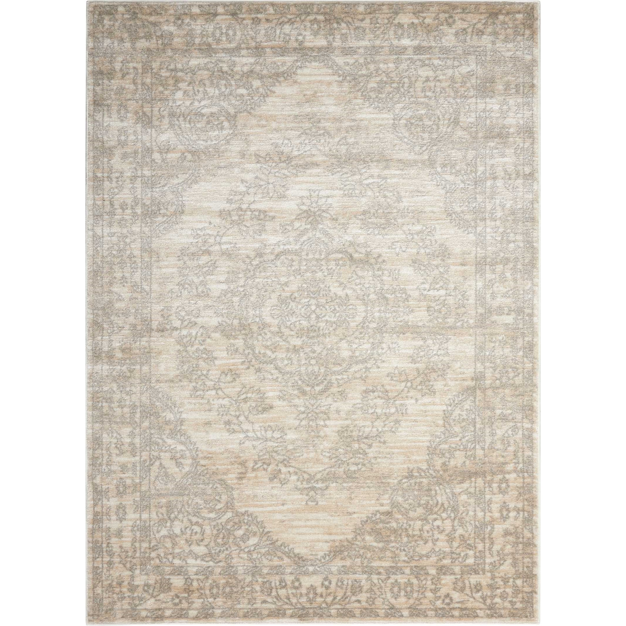 Nourison Euphoria Eup04 Bone 2x3 2 X 3 Bone Rectangle Rug