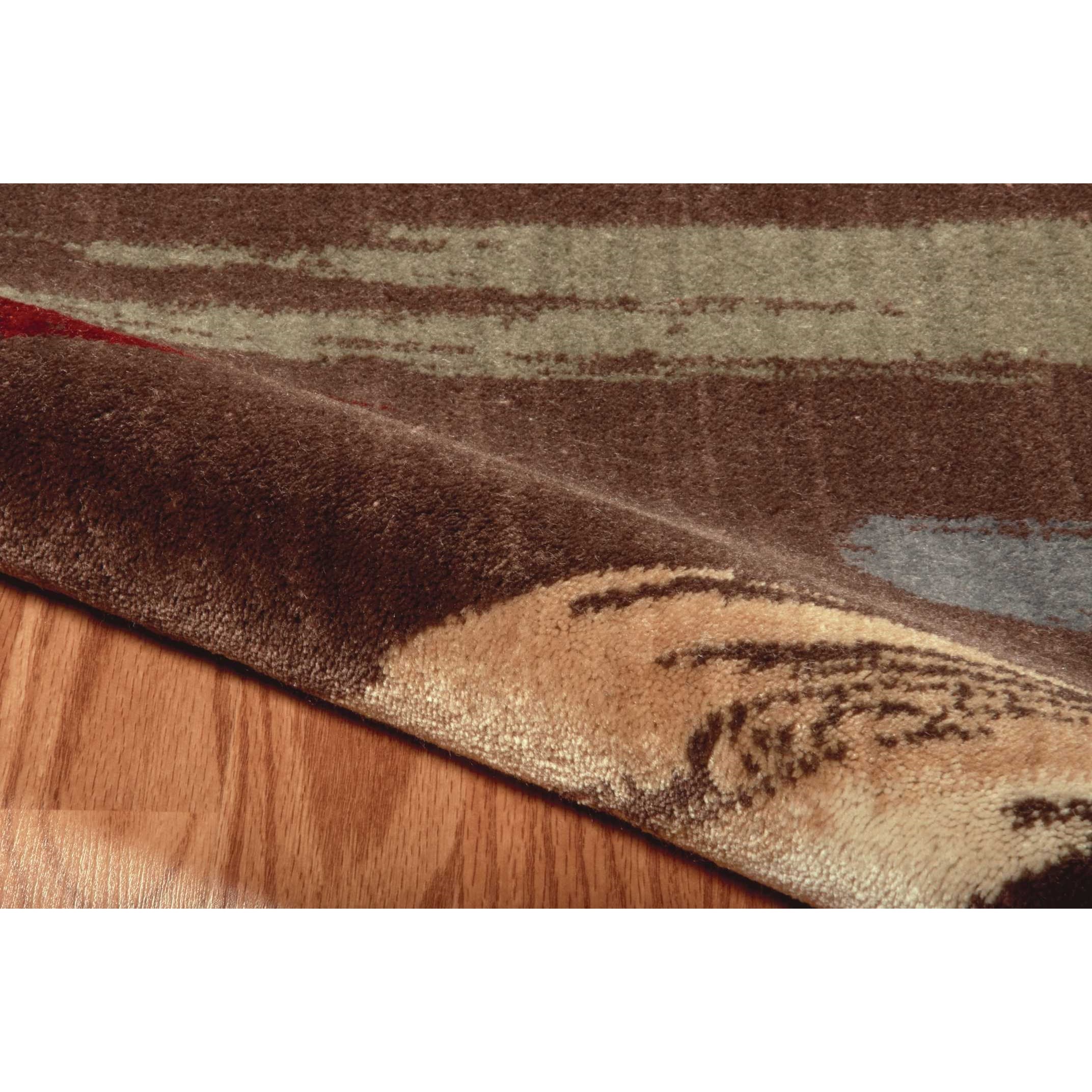 Nourison Expressions Xp10 Cho 2x59 2 X 5 9 Chocolate Runner Rug Esprit Decor Home Furnishings Rugs