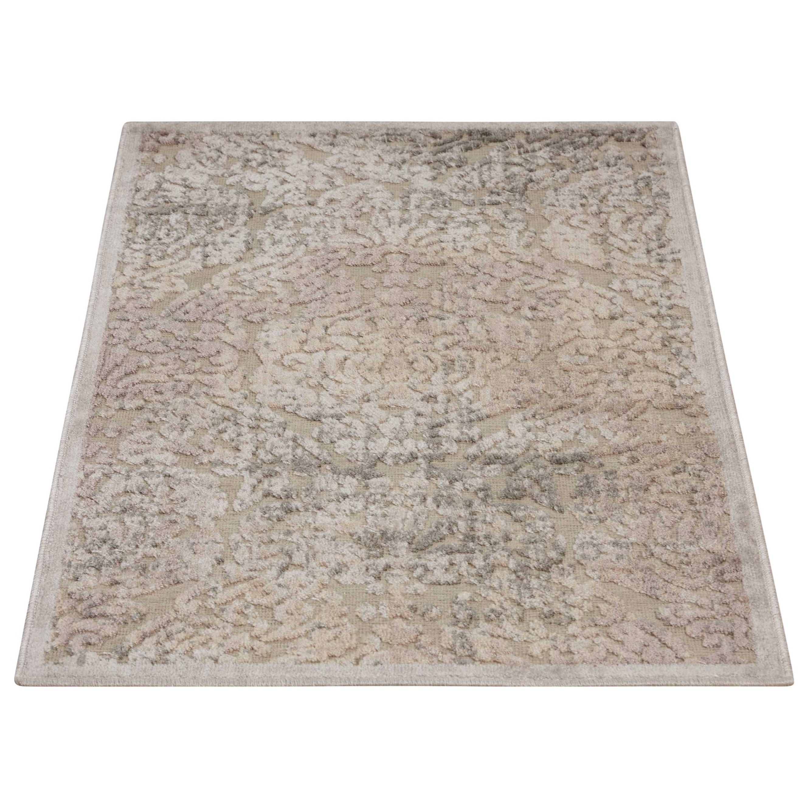 Nourison Graphic Illusions Gil09 Gry 67x67 Sq 6 7 X 6 7 Grey