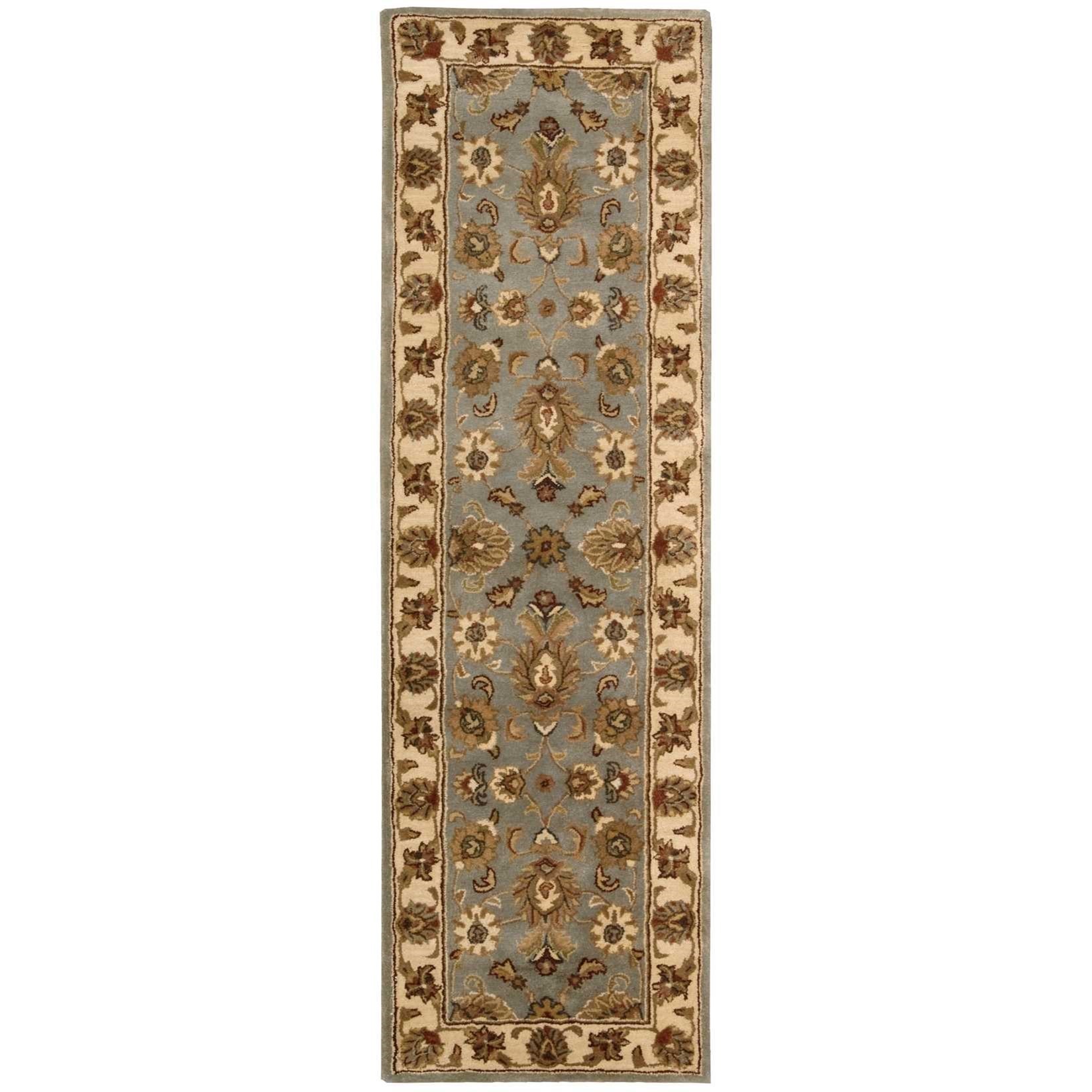 Nourison Jaipur 2 4 X 8 Light Blue Runner Rug Home Collections Furniture Rugs