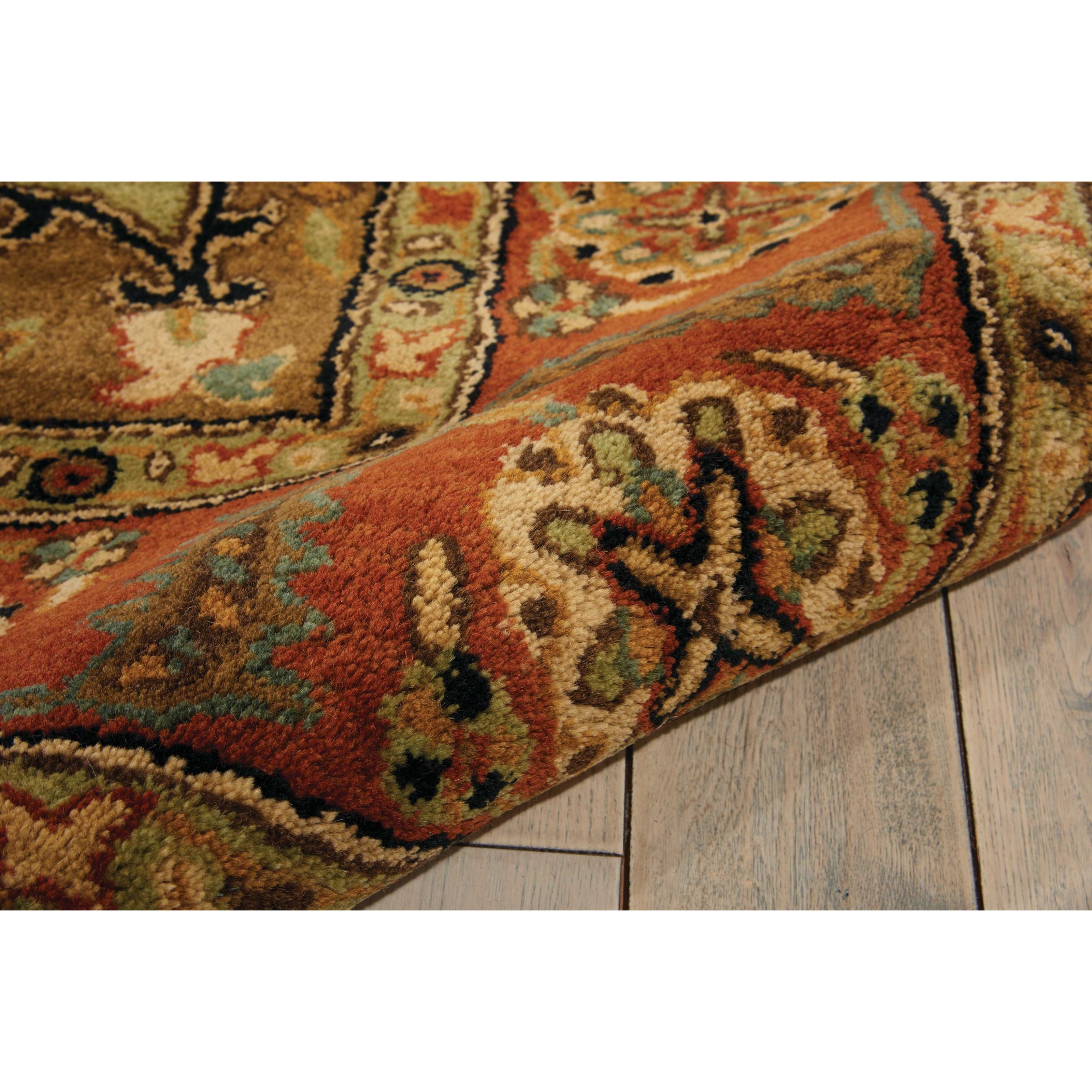 Nourison Jaipur 6 X 6 Brick Round Rug Story Lee Furniture Rugs