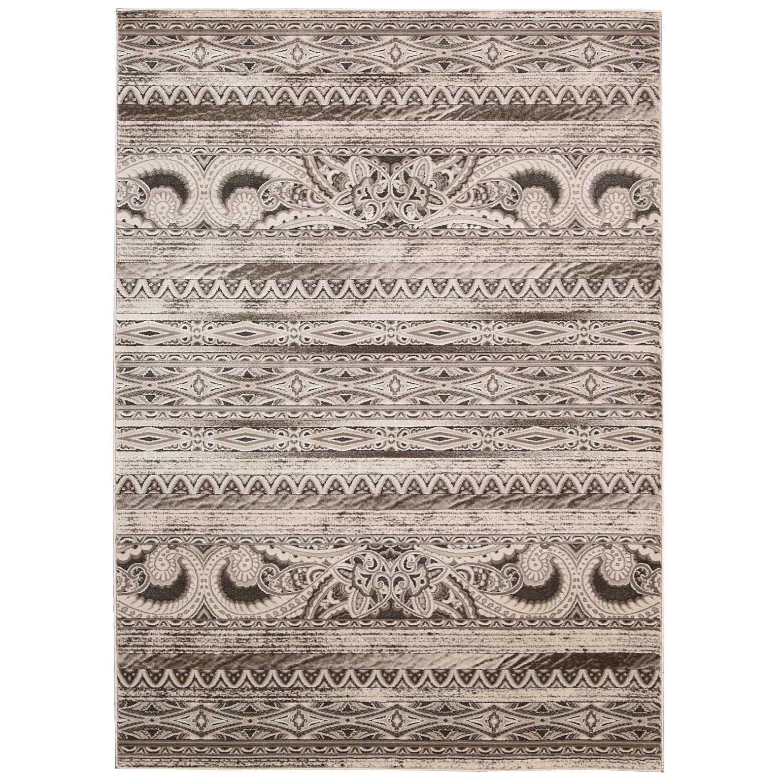 Nourison Karma 5 3 X 7 4 Beige Rectangle Rug Darvin Furniture