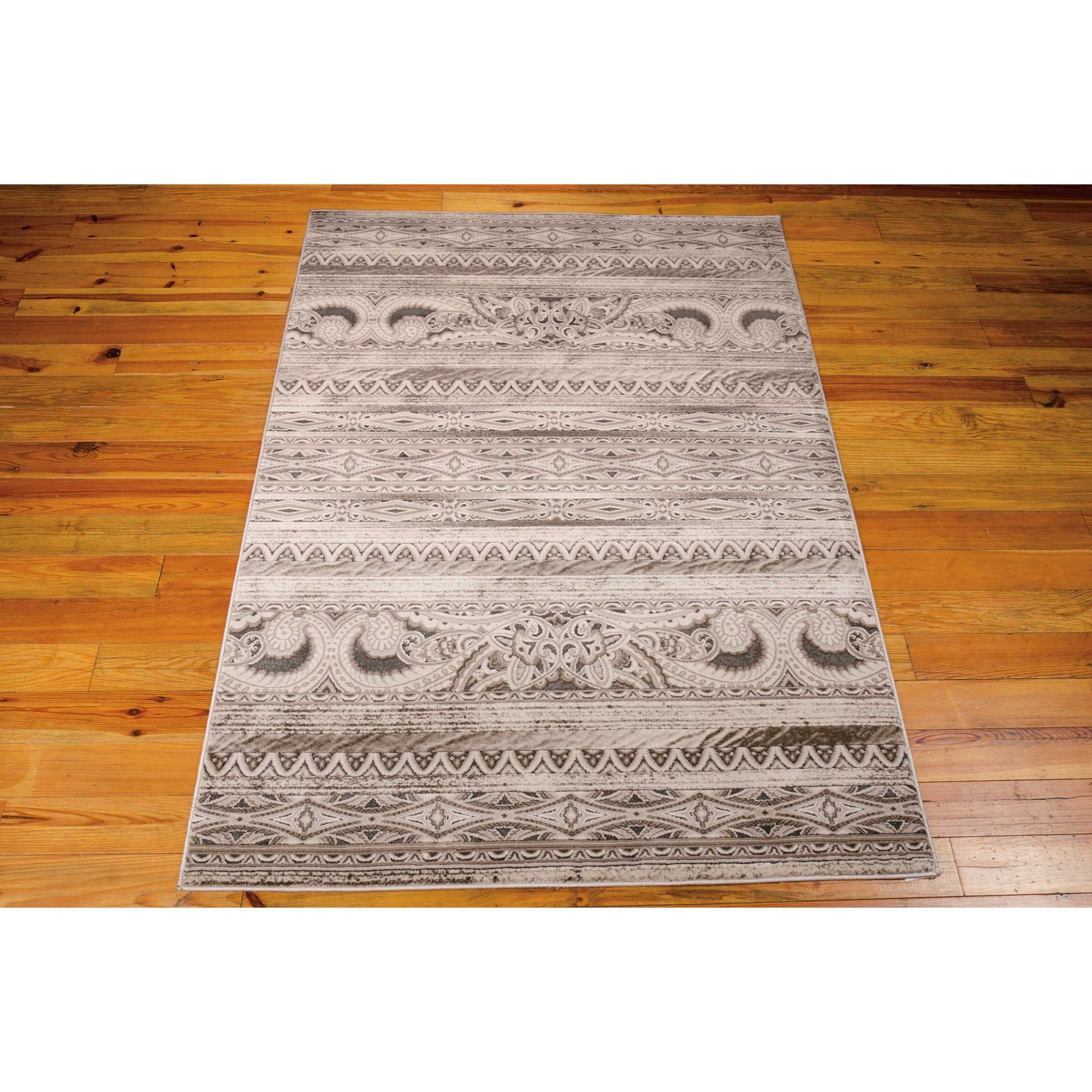 Nourison Karma 5 3 X 7 4 Beige Rectangle Rug Darvin Furniture