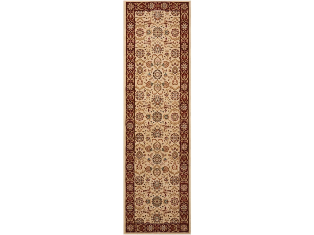 Persian Crown 2 X 7 6 Cream Runner Rug Rotmans Rugs X 7 6 Cream Runner Rug Nourison Persian Crown2 2