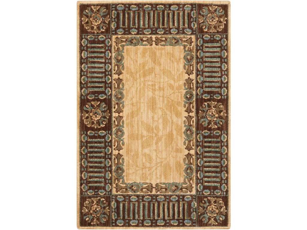 Nourison Vallencierre Va27 Bge 2x3 2 X 3 Beige Rectangle Rug Nourison Vallencierre Va27 Bge 2x3 2 X 3 Beige Rectangle Rug Baer S Furniture Rugs