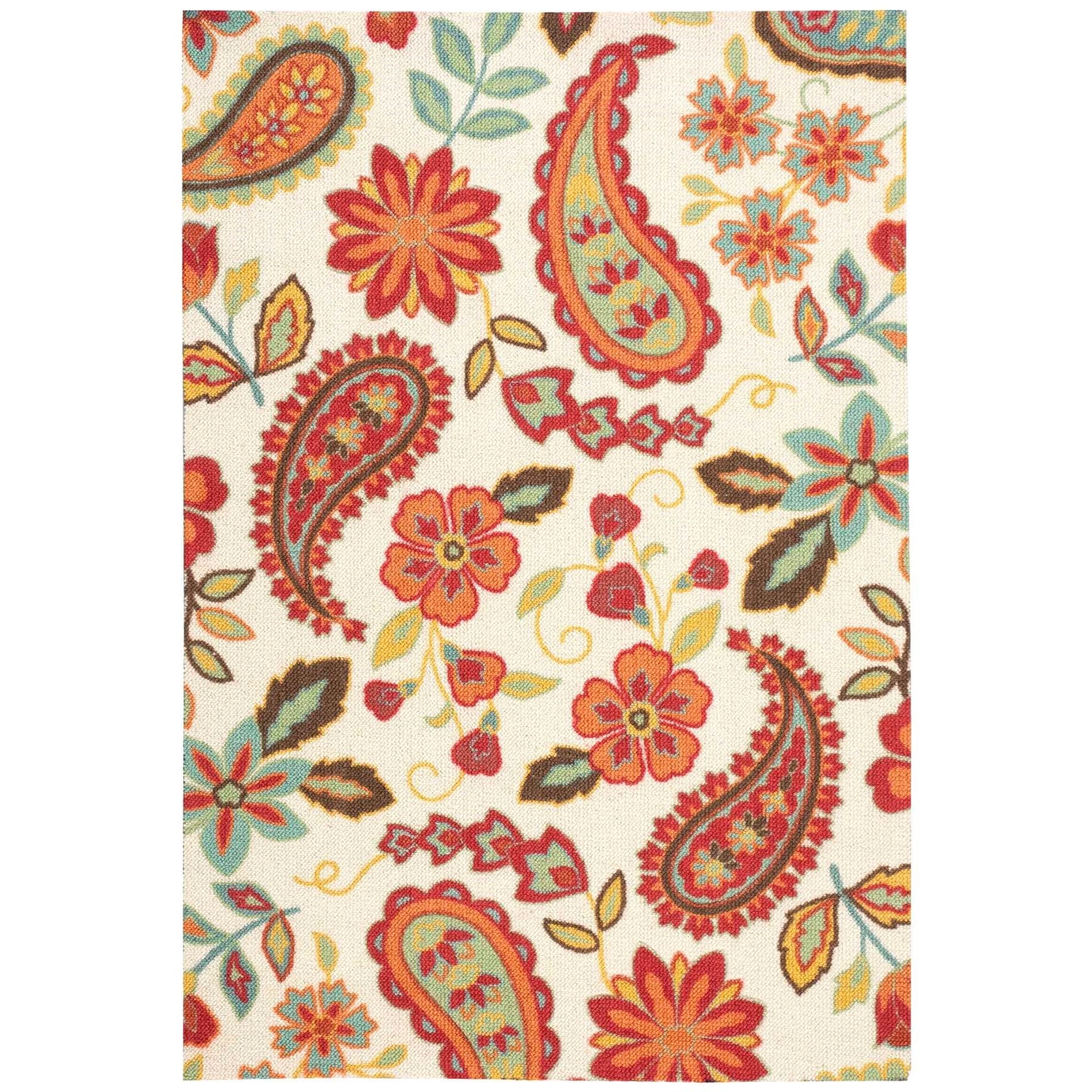 nourison vista 4 x 6 ivory rectangle